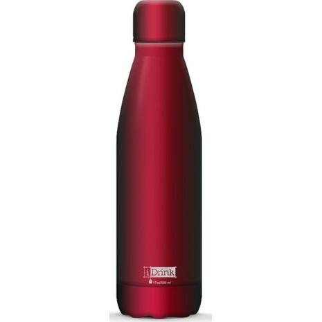 Μπουκάλι θερμός i drink id0052 therm 500ml metallic